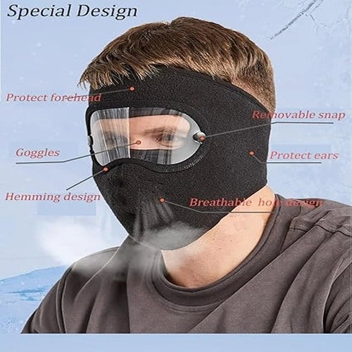 Full Face Winter Mask | Cold Weather | Neck Chin Nose Cover